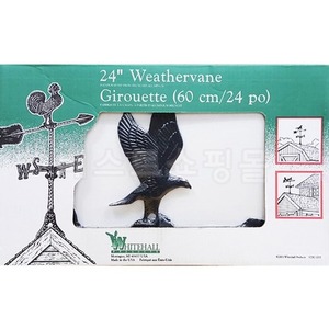 철재 풍향계 독수리 모양 (Black/60cm)